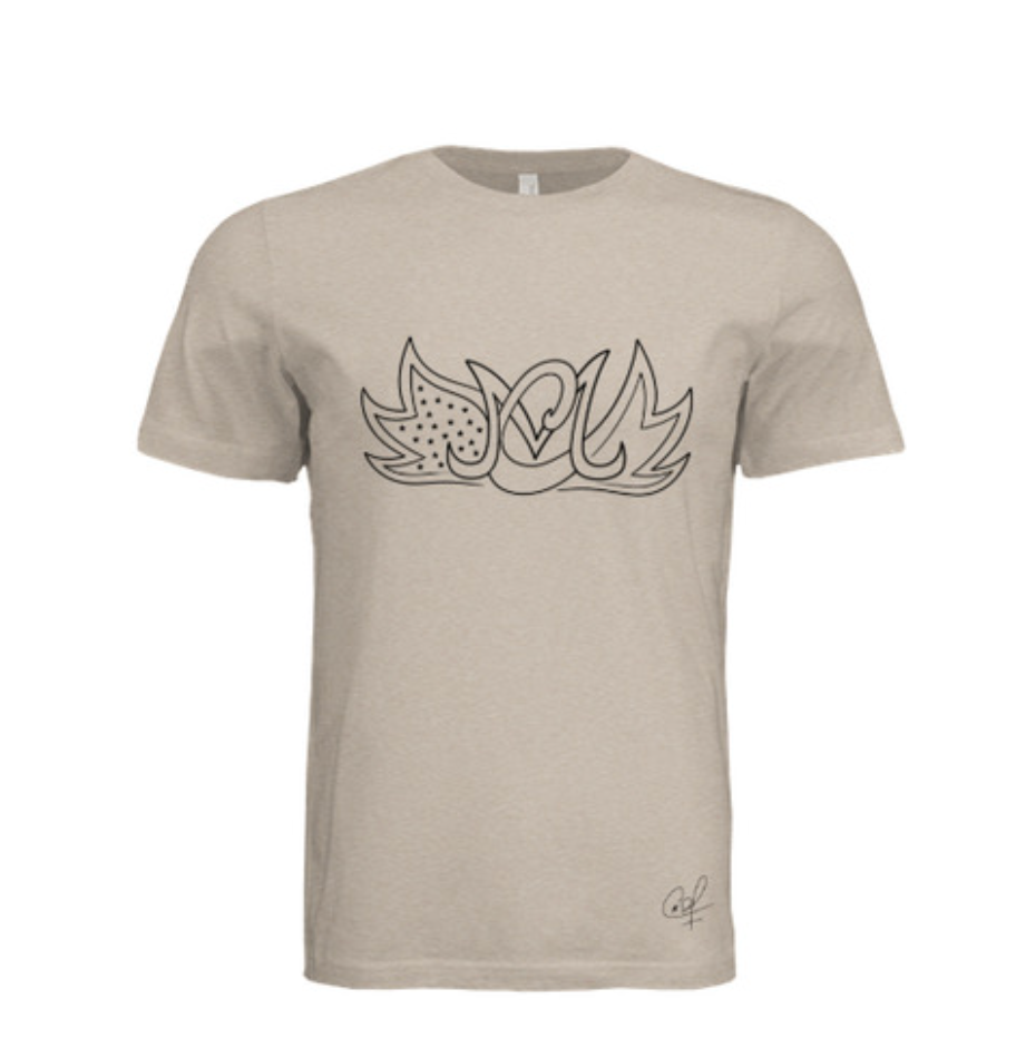 CM Logo Tee - Beige